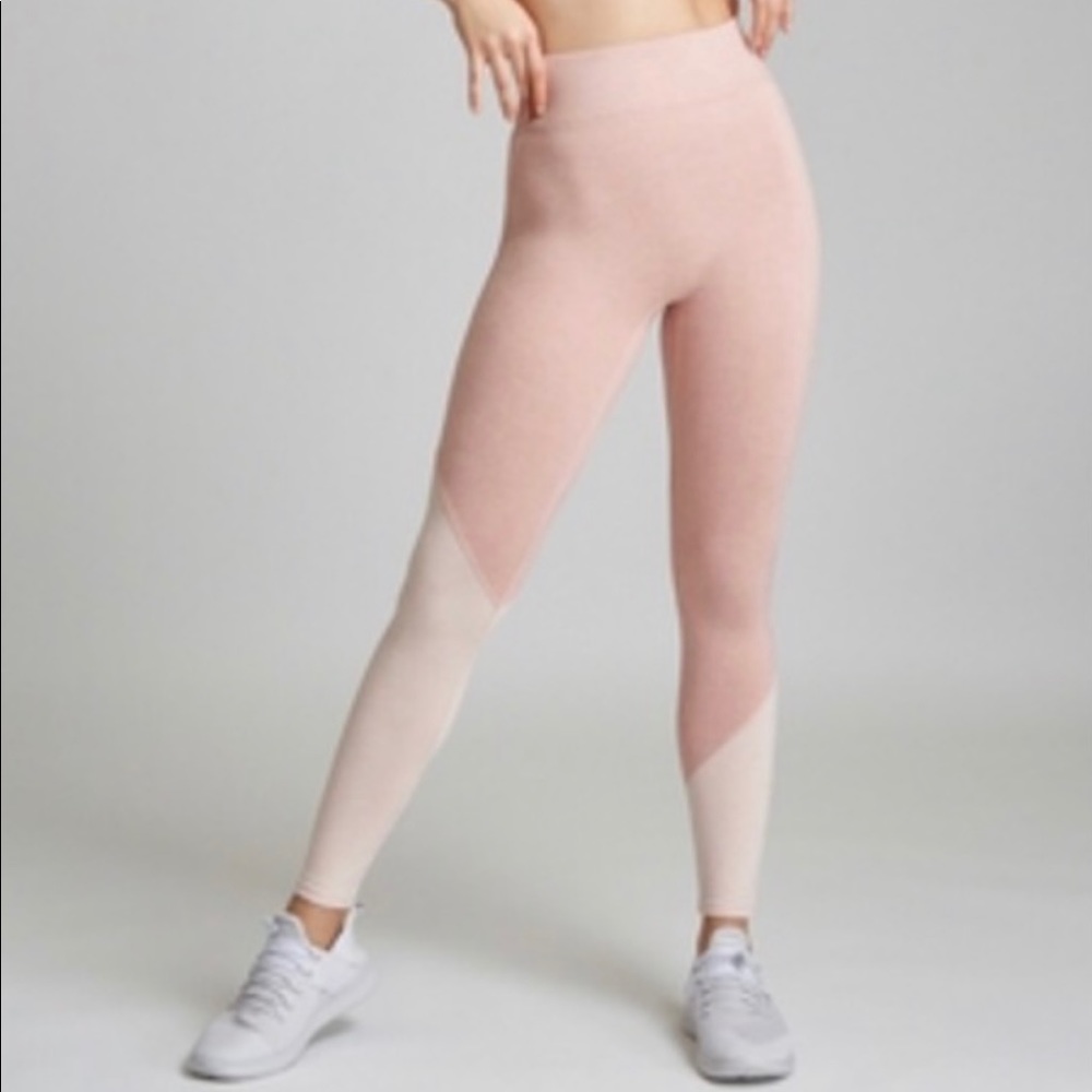 We Over Me Pink Yoga Leggings XS